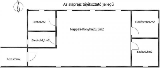 Eladó családi ház, Dömsödön 53.9 M Ft, 3 szobás