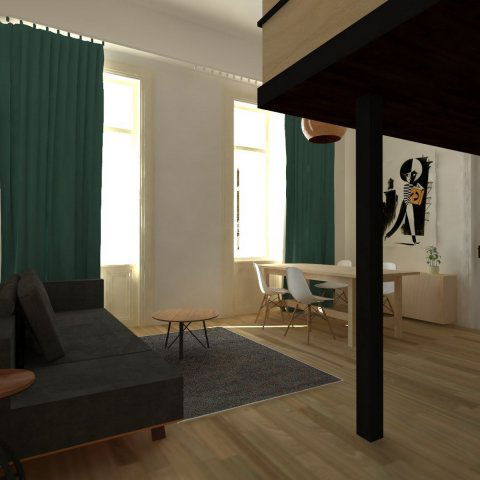 Eladó téglalakás, Budapesten, IX. kerületben, Ferenc körúton