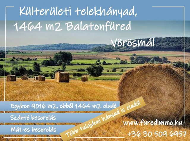 Eladó telek, Balatonfüreden 3.79 M Ft / költözzbe.hu