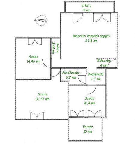 Eladó téglalakás, Dunakeszin 85 M Ft, 3+1 szobás