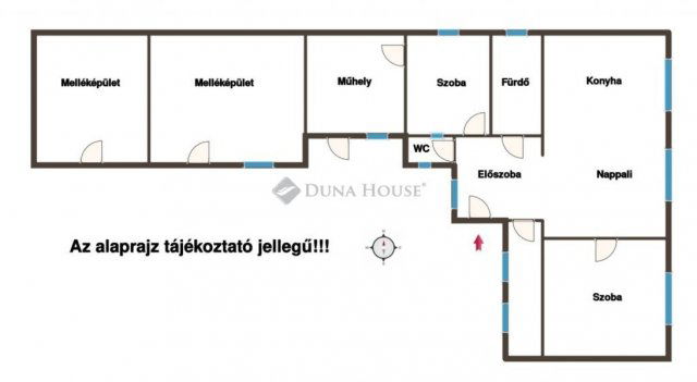 Eladó családi ház, Jobbágyin 22 M Ft, 3 szobás