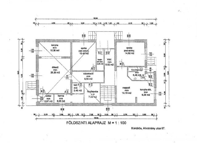 Eladó családi ház, Kiskőrösön 74.9 M Ft, 5 szobás