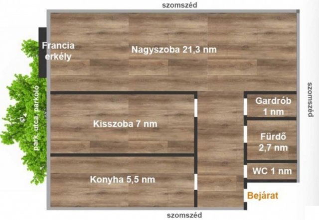 Eladó téglalakás, Budapesten, XI. kerületben 67.5 M Ft