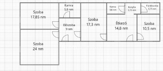 Eladó családi ház, Iszkázon 29.5 M Ft, 4 szobás