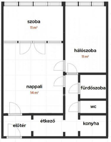 Eladó panellakás, Budapesten, XI. kerületben 74.9 M Ft, 2 szobás