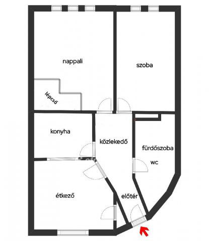 Eladó téglalakás, Szolnokon 75 M Ft, 2+2 szobás