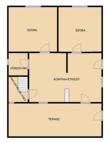 Eladó családi ház, Öcsödön 8.99 M Ft, 2 szobás