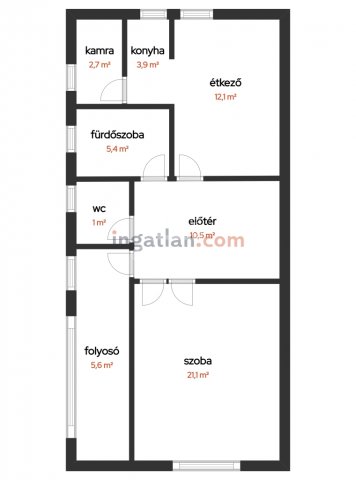 Eladó ikerház, Dunaharasztin 132.5 M Ft, 4 szobás