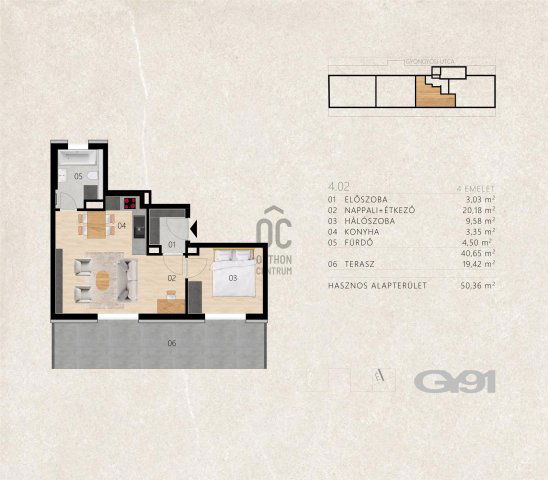 Eladó téglalakás, Budapesten, XIII. kerületben 81.6 M Ft