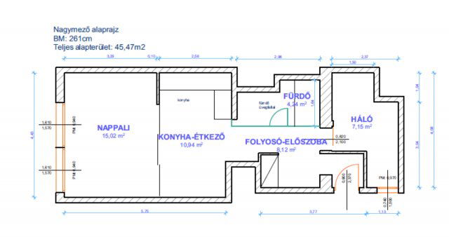 Eladó téglalakás, Budapesten, VI. kerületben 90 M Ft, 2 szobás
