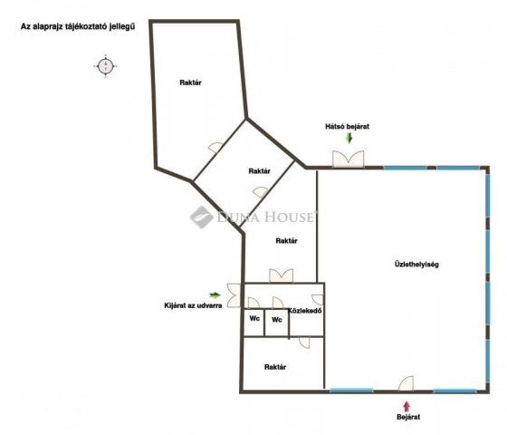 Eladó üzlethelyiség, Hódmezővásárhelyen 44 M Ft