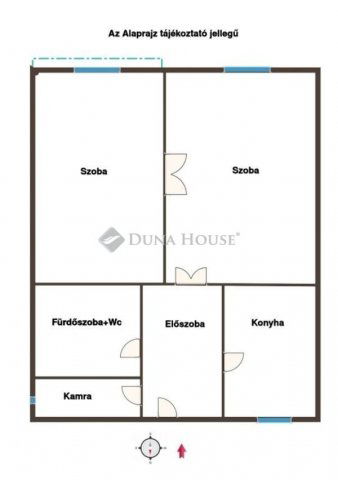 Eladó téglalakás, Pécsett 48.9 M Ft, 2 szobás