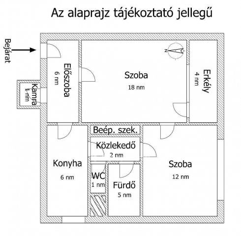 Eladó téglalakás, Budapesten, XIV. kerületben 62.99 M Ft