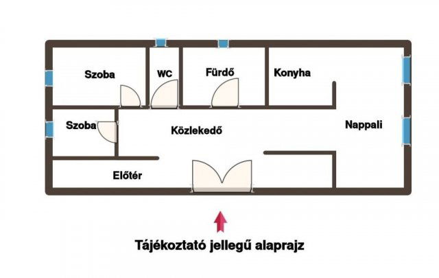 Eladó téglalakás, Budapesten, III. kerületben 83 M Ft, 3 szobás