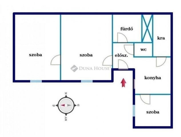 Eladó téglalakás, Budapesten, VIII. kerületben 77 M Ft