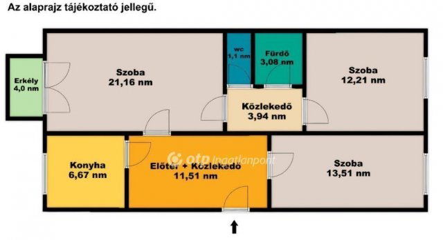 Eladó panellakás, Budapesten, III. kerületben 84.99 M Ft