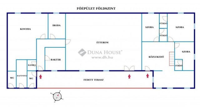 Eladó családi ház, Fülöpházán 110 M Ft, 11 szobás