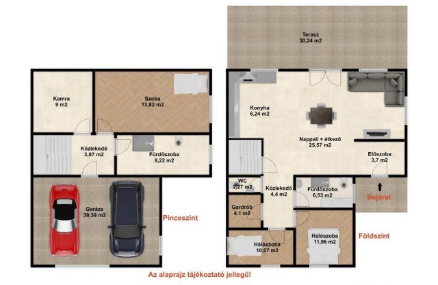 Eladó ikerház, Szigetcsépen 124.9 M Ft, 4 szobás