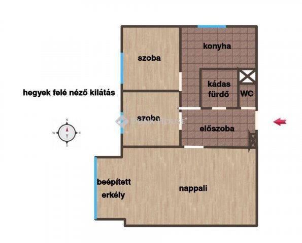 Eladó panellakás, Budapesten, III. kerületben 74.9 M Ft, 3 szobás