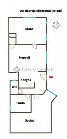 Eladó téglalakás, Budapesten, VII. kerületben 104 M Ft, 3 szobás