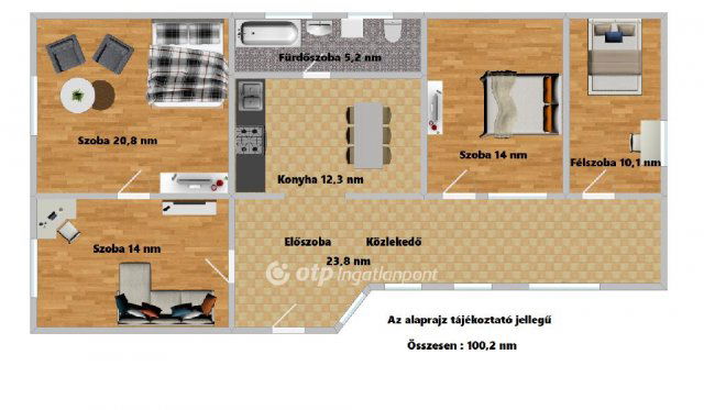 Eladó családi ház, Mezőtúron 12.9 M Ft, 2 szobás