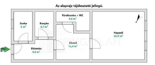 Eladó családi ház, Budapesten, IV. kerületben 57.6 M Ft