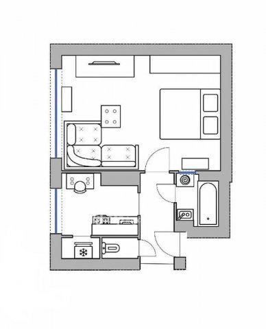 Eladó téglalakás, Miskolcon 25.9 M Ft, 1 szobás