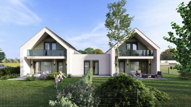 Eladó ikerház, Mosonmagyaróváron 111 M Ft, 3+1 szobás