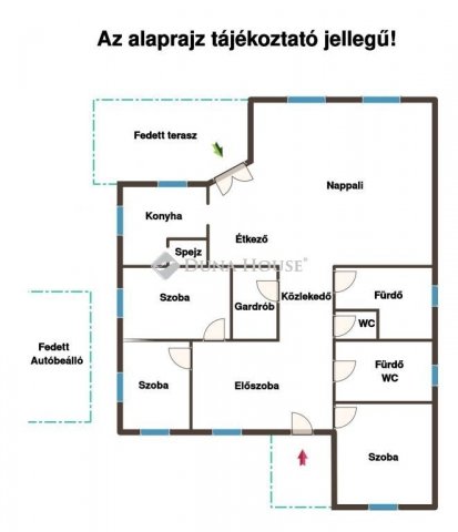Eladó családi ház, Szigethalmon 119.9 M Ft, 4 szobás
