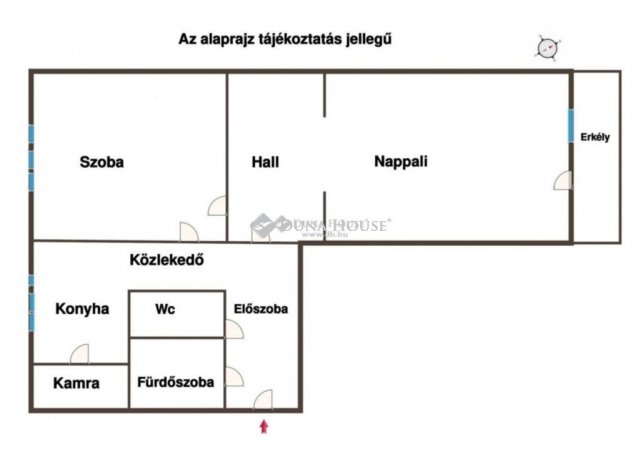 Eladó panellakás, Szegeden, Ortutay utcában 44.9 M Ft, 2 szobás