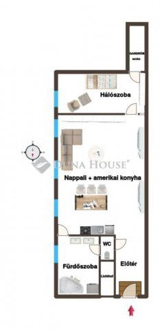 Eladó téglalakás, Budapesten, IX. kerületben 98 M Ft, 1+1 szobás