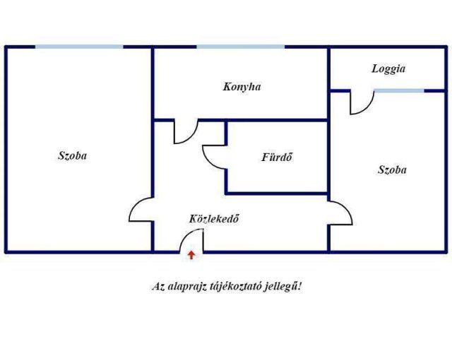 Eladó panellakás, Szegeden 44.5 M Ft, 2 szobás