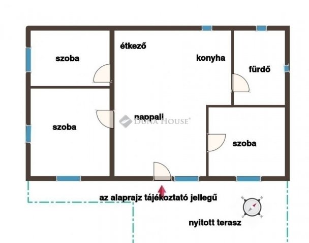 Eladó családi ház, Tápióságon 71.5 M Ft, 4 szobás