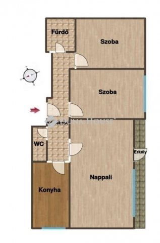 Eladó téglalakás, Budapesten, II. kerületben 154.9 M Ft