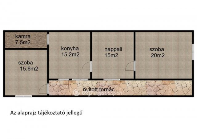 Eladó mezogazdasagi ingatlan, Nagycserkeszen 4.5 M Ft, 2 szobás
