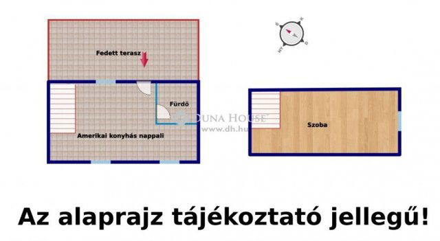 Eladó családi ház, Dabason 11.5 M Ft, 2 szobás