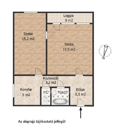 Eladó panellakás, Budapesten, XXI. kerületben 57.99 M Ft