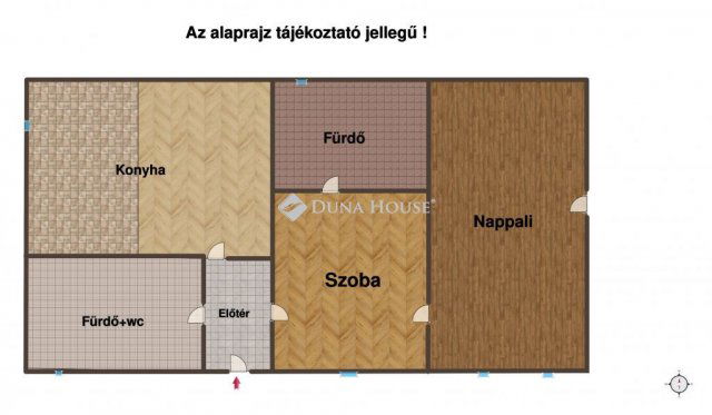 Eladó családi ház, Adácson 38 M Ft, 2 szobás