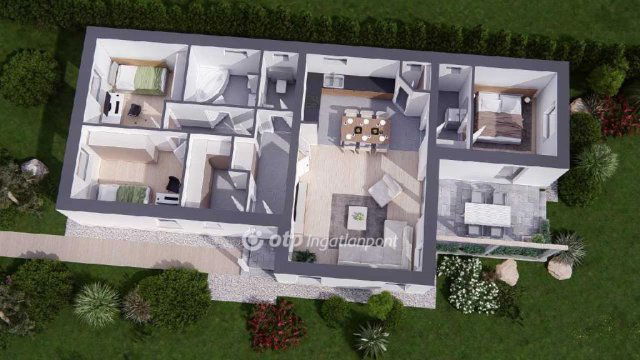 Eladó családi ház, Pusztaszabolcson 79.9 M Ft, 4 szobás