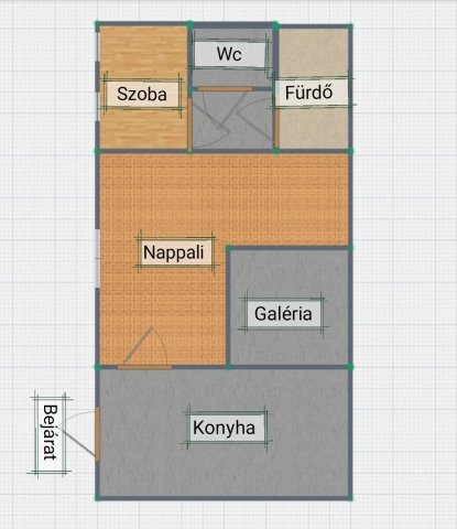 Eladó téglalakás, Budapesten, XIX. kerületben, Báthory utcában