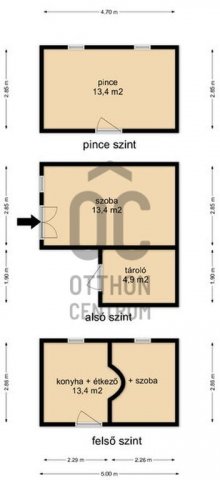 Eladó nyaraló, Beleznán 5.7 M Ft, 2 szobás