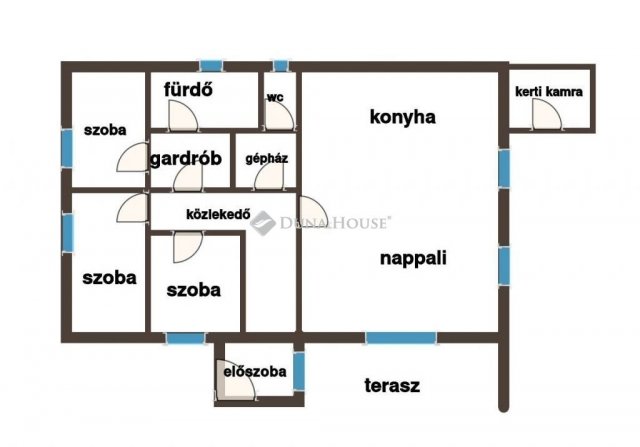 Eladó ikerház, Bicskén 89.9 M Ft, 4 szobás