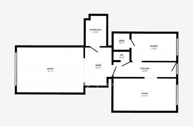 Eladó téglalakás, Nyíregyházán 43 M Ft, 2 szobás