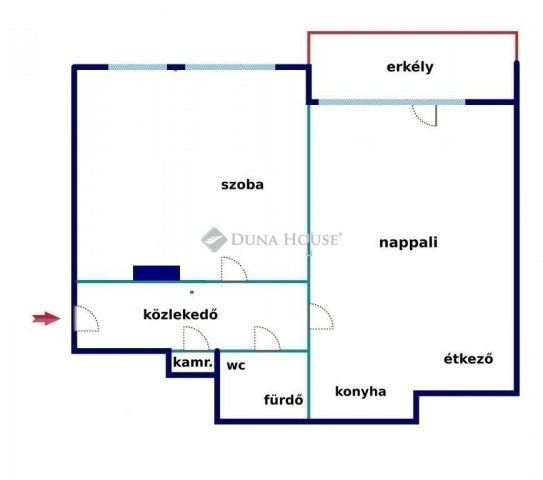 Eladó téglalakás, Budapesten, XIII. kerületben 76 M Ft, 2 szobás