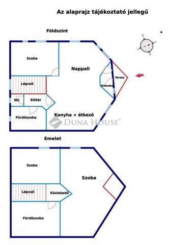 Eladó ikerház, Szegeden 51 M Ft, 4 szobás / költözzbe.hu