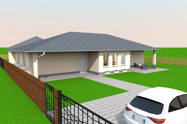 Eladó ikerház, Erdőkertesen 98 M Ft, 4 szobás