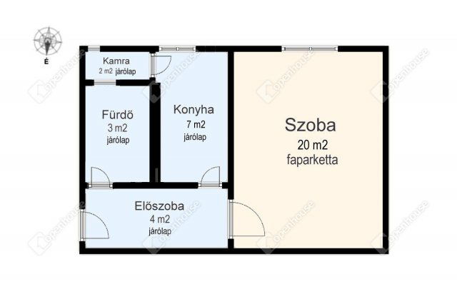 Eladó téglalakás, Miskolcon 20.99 M Ft, 1 szobás