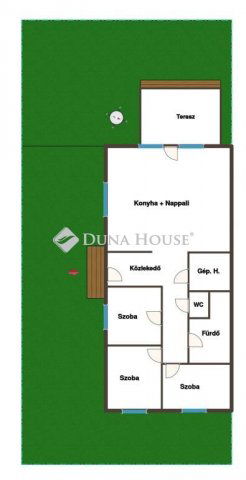 Eladó téglalakás, Kocséren 53.68 M Ft, 4 szobás