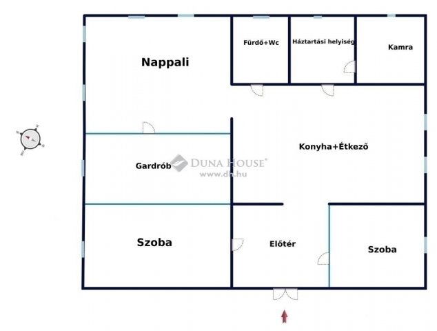 Eladó családi ház, Monoron 50 M Ft, 4 szobás