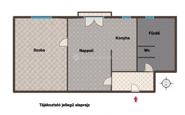 Eladó téglalakás, Budapesten, V. kerületben 117 M Ft, 2 szobás